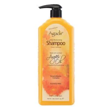 Agadir Argan Oil Daily Moisturising Shampoo 1L – Professional Hydrating Salon Shampoo