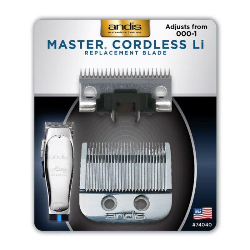 Andis Master Cordless Li Clipper Replacement Blade Packaging