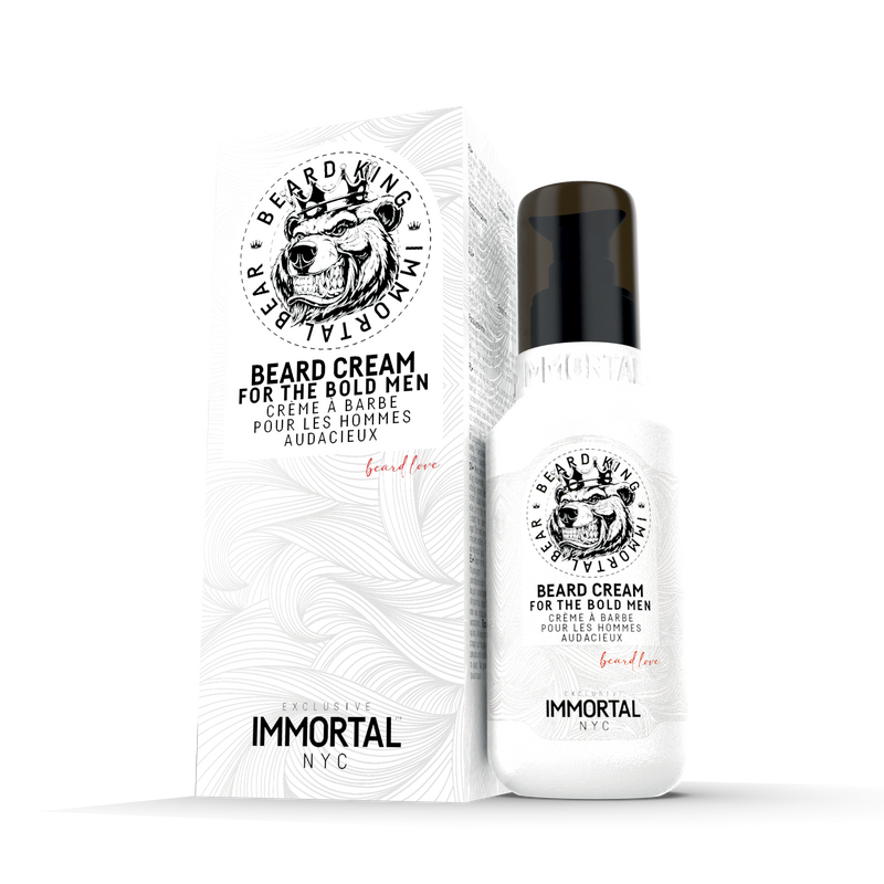 Immortal NYC Beard King Immortal Bear Beard Styling Care Cream 100ml