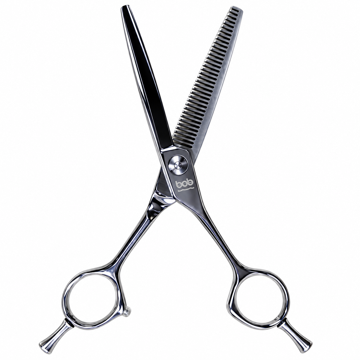 BOB Dragon Professional Edition 6 Inch Japanese Steel Thinning Scissor VG10 Cobalt Steel - Made In Italy