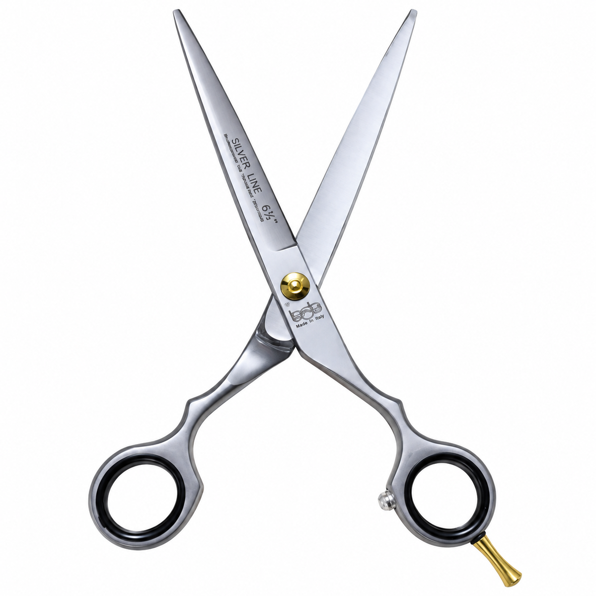 BOB Silver Line Edition 6.5 Inch Japanese Steel Thinning Scissor Steel