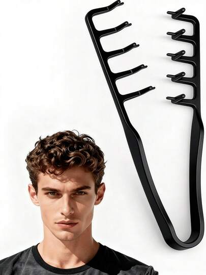 BOB Texture Rake Clamp Comb Black