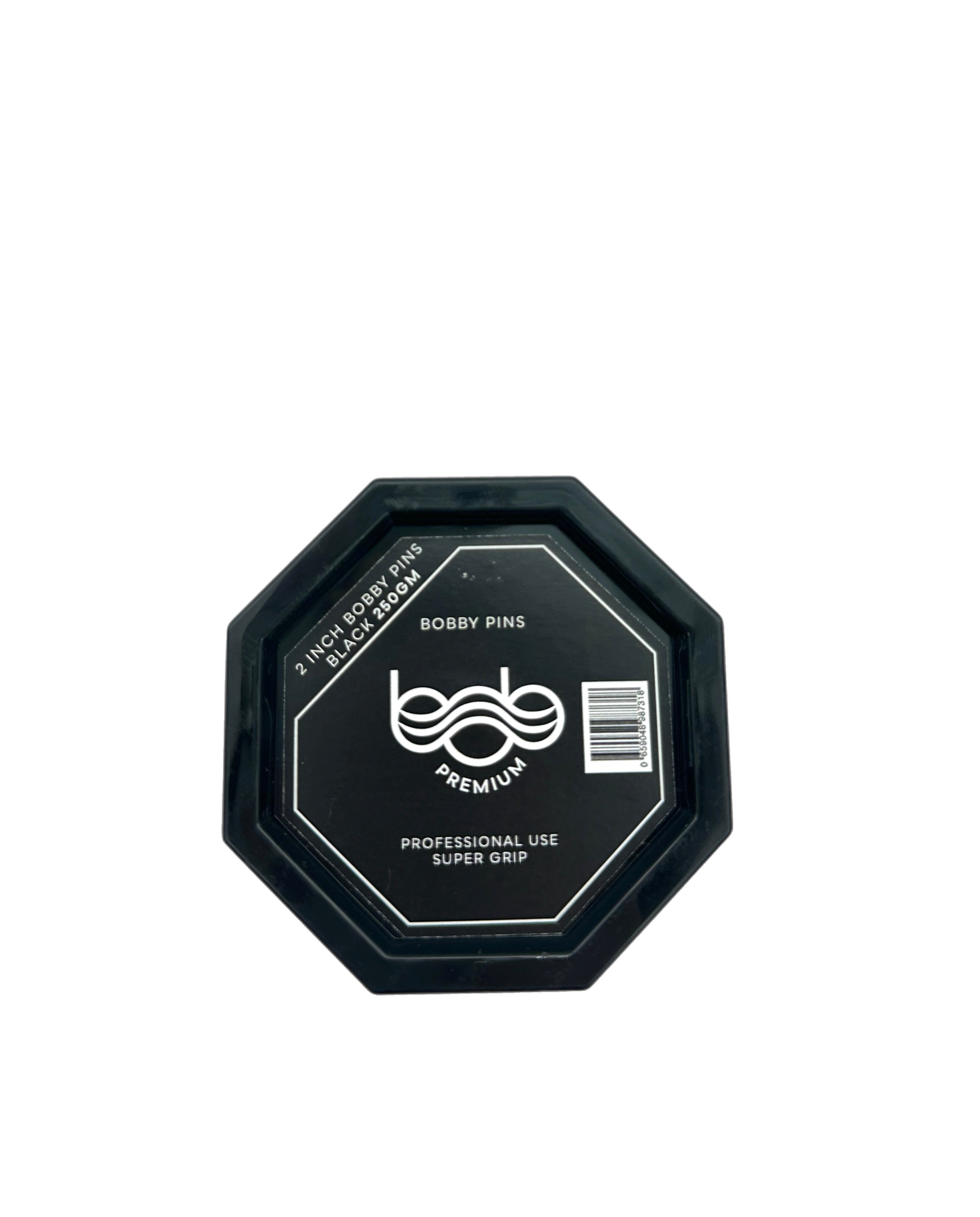 BOB Premium Bobby Pins 2 Inch 250g - Black Pins Bob