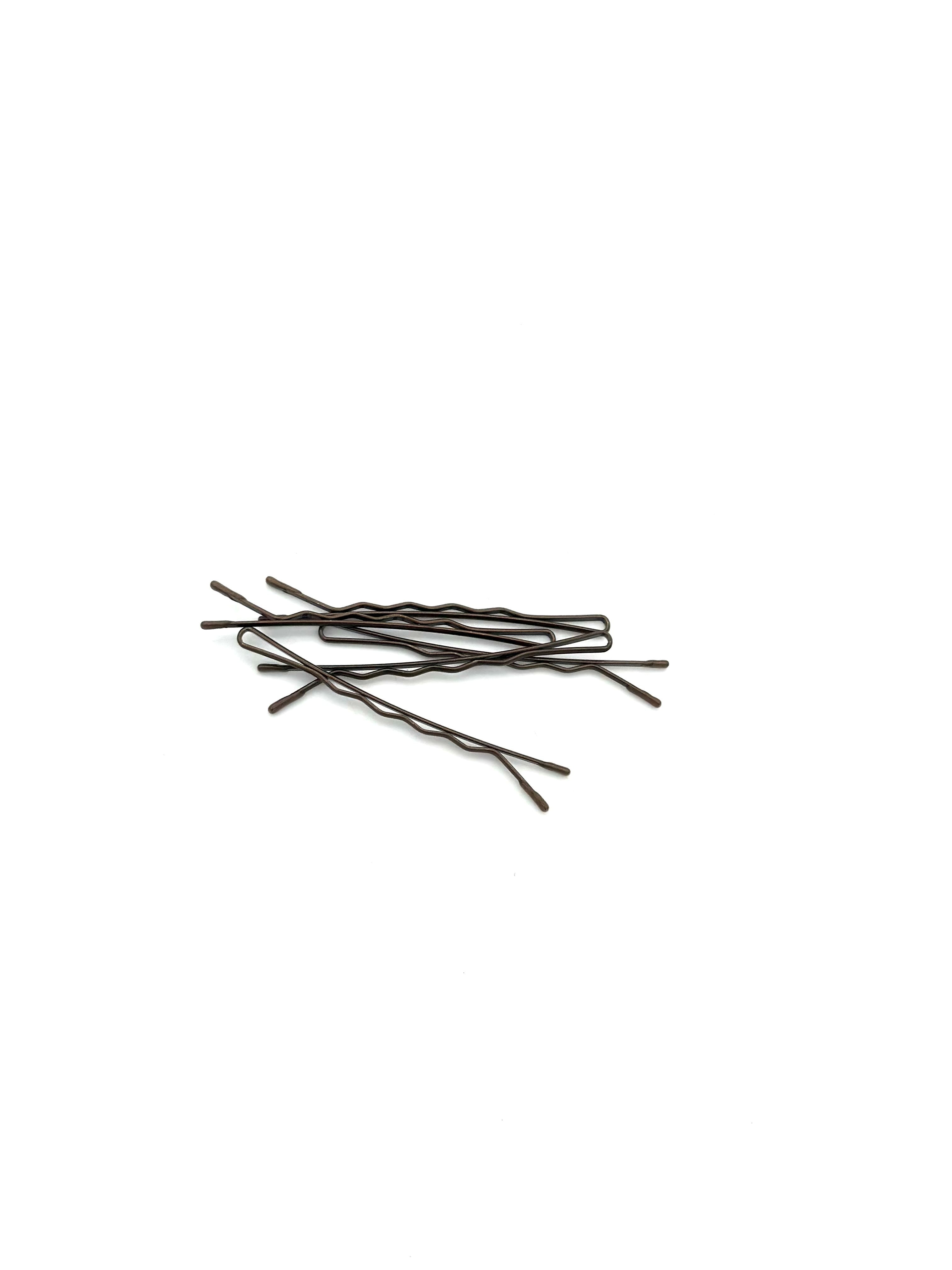 BOB Premium Bobby Pins 3 Inch 250g - Brown Pins Bob