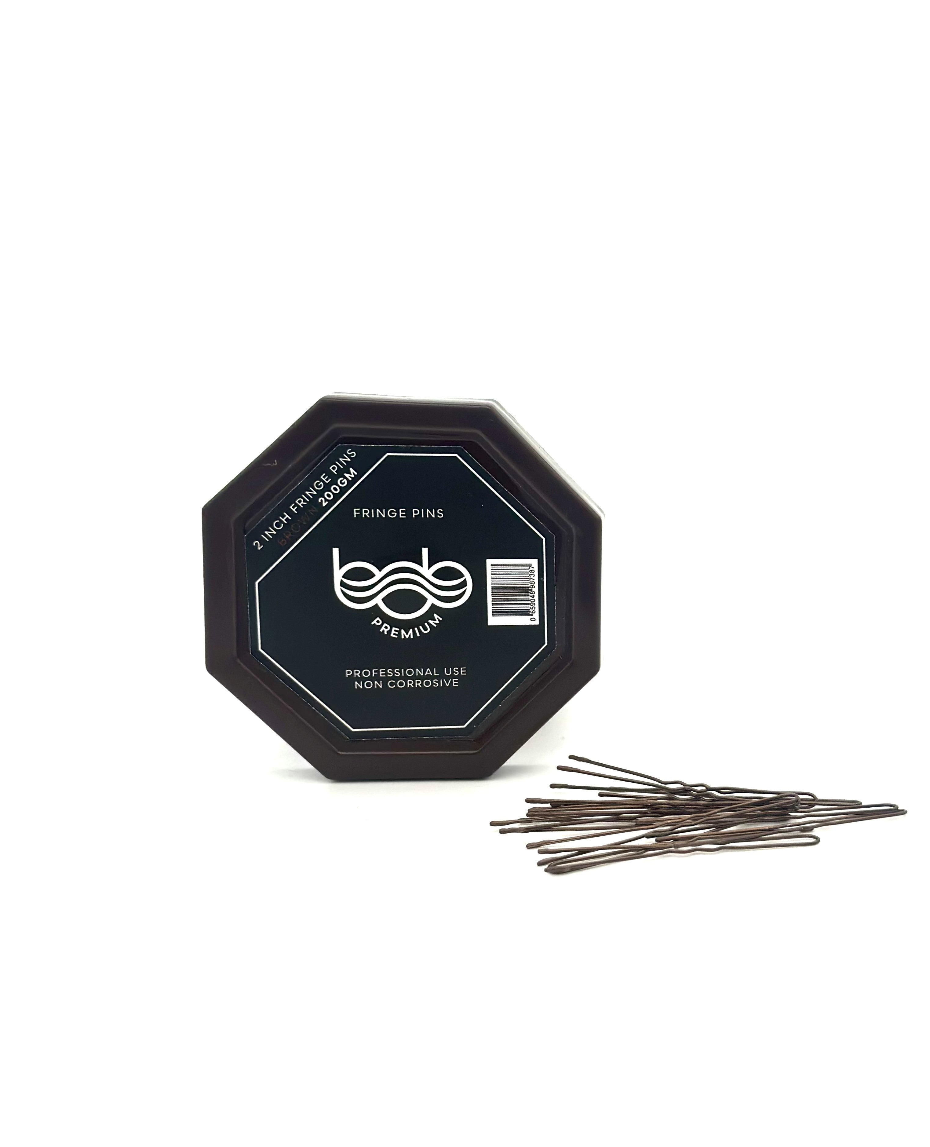 BOB Premium Fringe Pins 2 Inch 200g - Brown Pins Bob