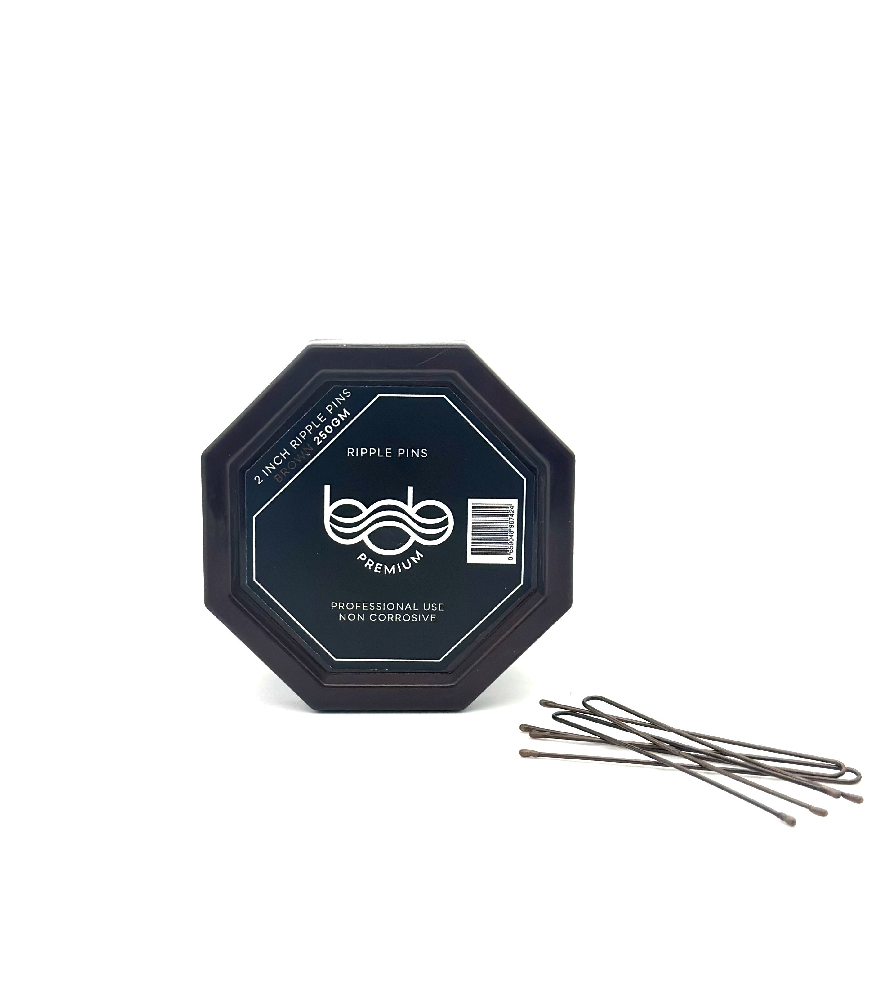 BOB Premium Ripple Pins 2 Inch 250g - Brown Pins Bob