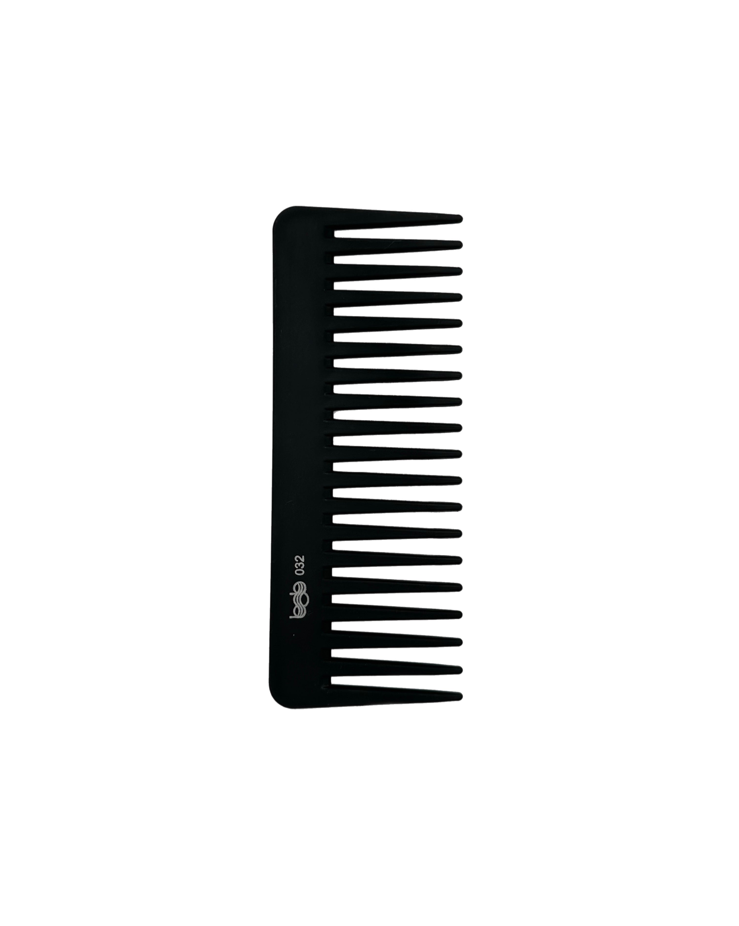 BOB Professional Antistatic Carbon Rake Hair Comb 032 - Black Comb Bob