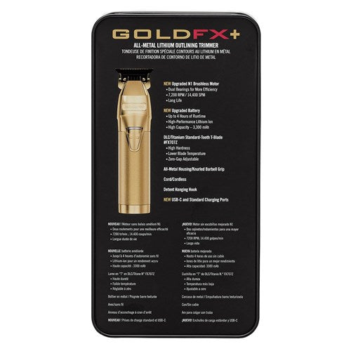 BaBylissPRO GoldFX+ Outlining Hair Trimmer Cord/Cordless Trimmer BaBylissPRO
