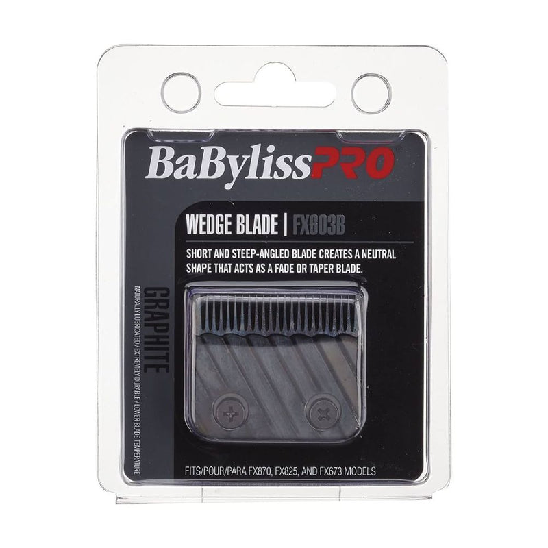BaByliss Pro Replacement Hair Clipper Wedge Black FX603B Packaging