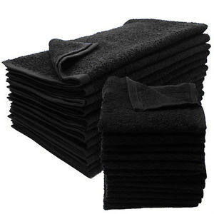Deyaz Barber & Hairdressing Korean Microfibre Towels Black 20pk Towels Deyaz