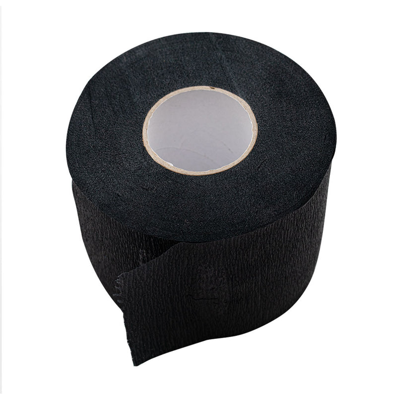 Bob Premium Self Adhesive Salon Neck Strips Black - 5 Rolls x 100 Sheets Per Roll Single Roll