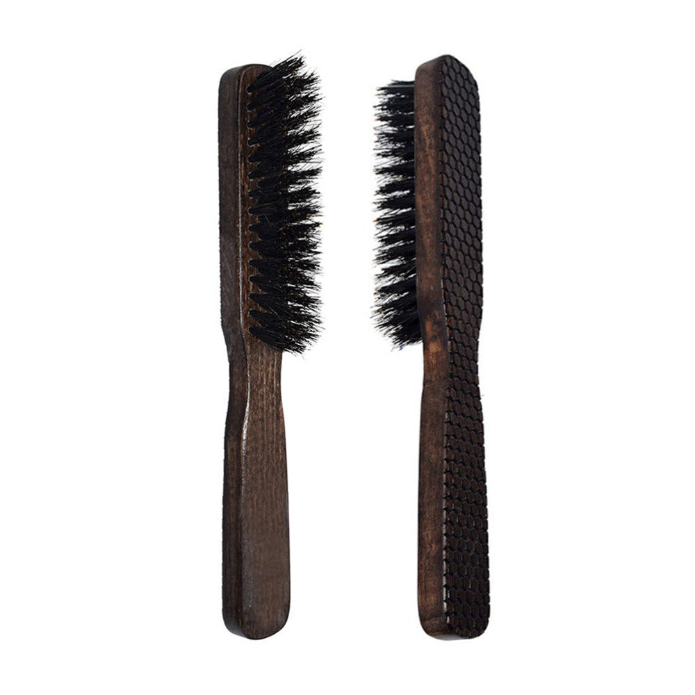 Bob Bristle Beard Brush Wood Beard - Moustache Care Bob