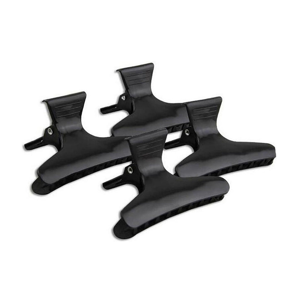 Bob Salon Butterfly Hair Clips 12pk - Black Hair Clips- Ties - Accessories Bob