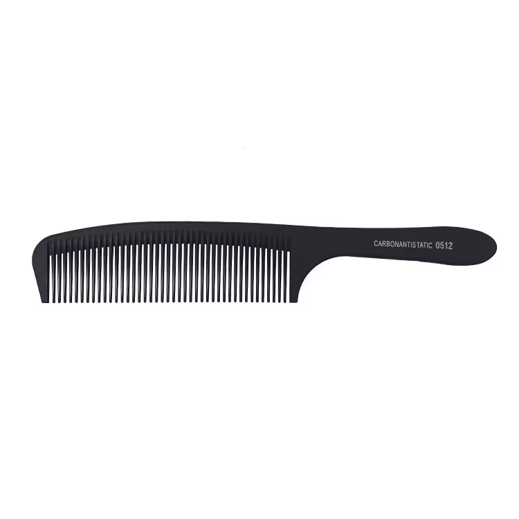 Bob Carbon Anti Static Comb 0512 Black Clipper/Trimmer Attachment Bob