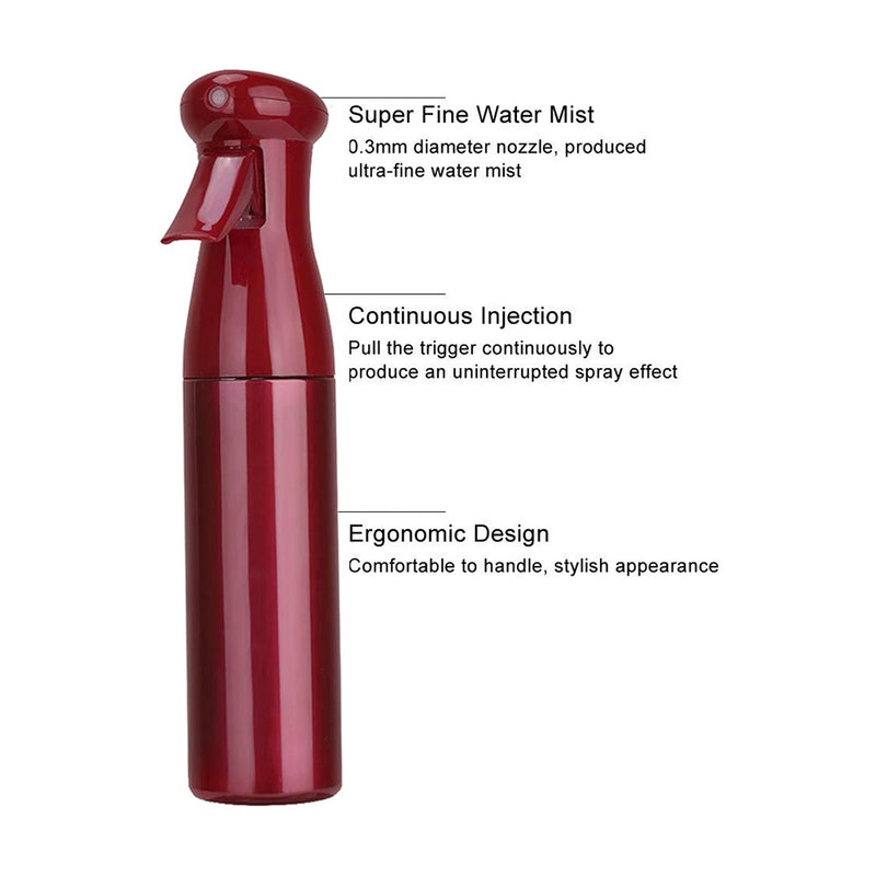 Bob Continuous Spray Bottle Red Features