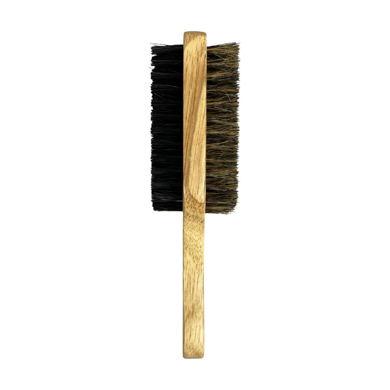 Bob Double Sided Fade Brush with Wood Handle Side