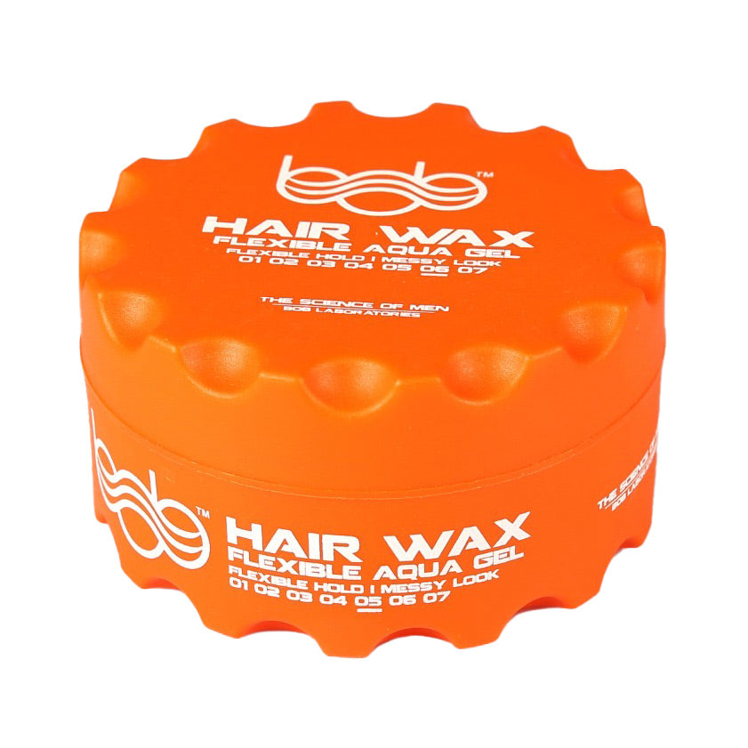 Bob Wax Deal - 48x Bob Hair Wax Aqua Gel Flexible Hold Ultra Shine 150ml ORANGE Hair Gel Bob
