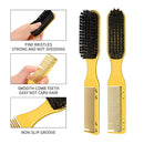 Bob Gold 2 in1 Combined Fade Brush with Comb Hair Brush Bob