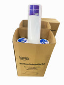 Carton of 6x Bob 100m Premium Disposable Bed Roll Non-Woven Perforated 60cm x 200cm - 300 Sheets in Total Salon - Spa Disposables Bob