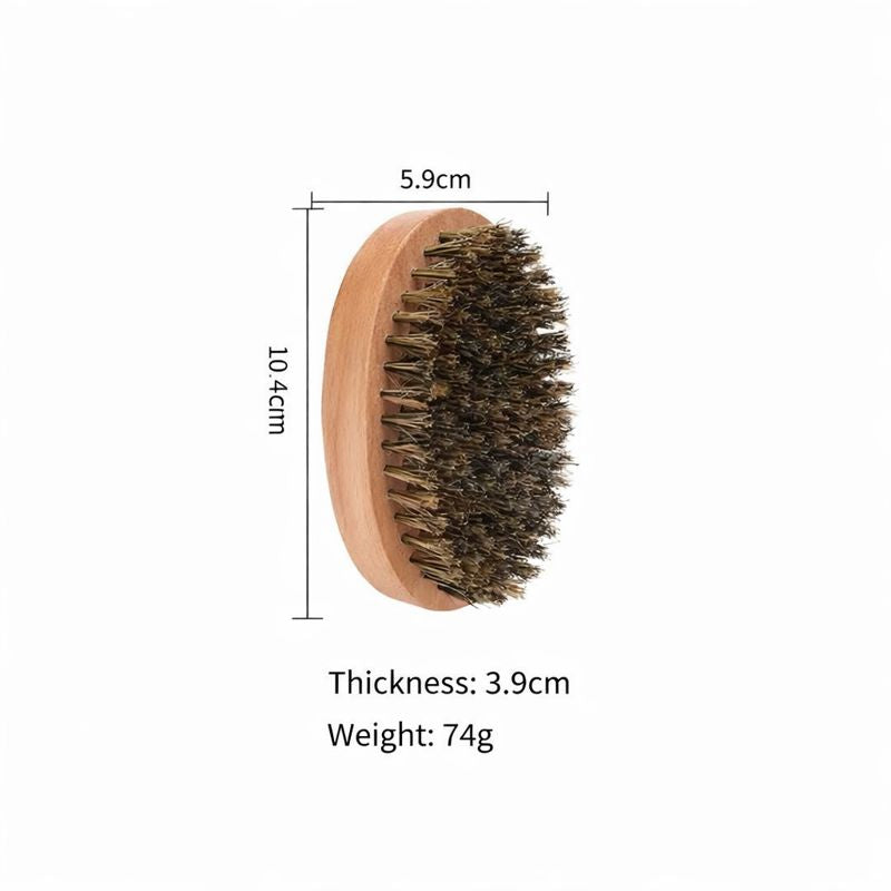 Bob Premium Timber Oval Beard Brush Hair Brush Bob