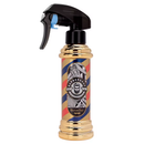 Bob Spray Bottle Gold with Barber Pole Design - 180ml Spray Bottles Bob