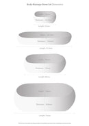 Joiken SPA Hot Stone 28 Piece Set 100% Basalt Rocks for Body Massage 453216 Massage Stones Joiken