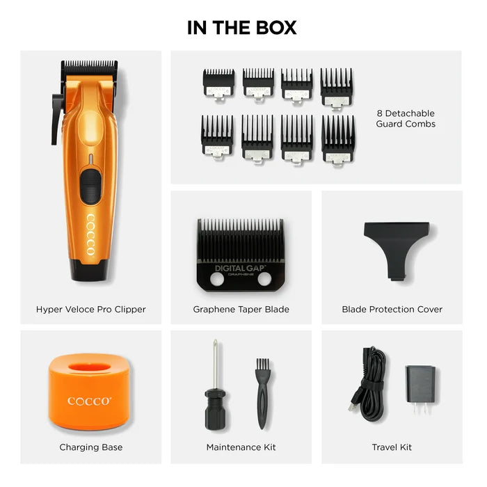 Cocco Hyper Veloce Pro Clipper - Orange Clipper Cocco