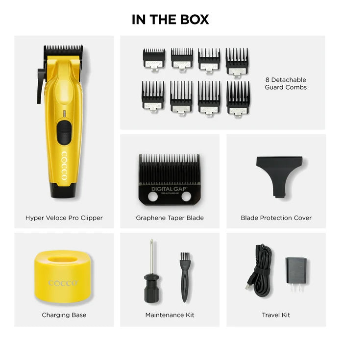 Cocco Hyper Veloce Pro Clipper - Yellow Clipper Cocco