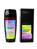 CORLIFEN Permanent Ammonia-Free Vegan Hair and Beard Colouring Shampoo 180ml - Dark Brown