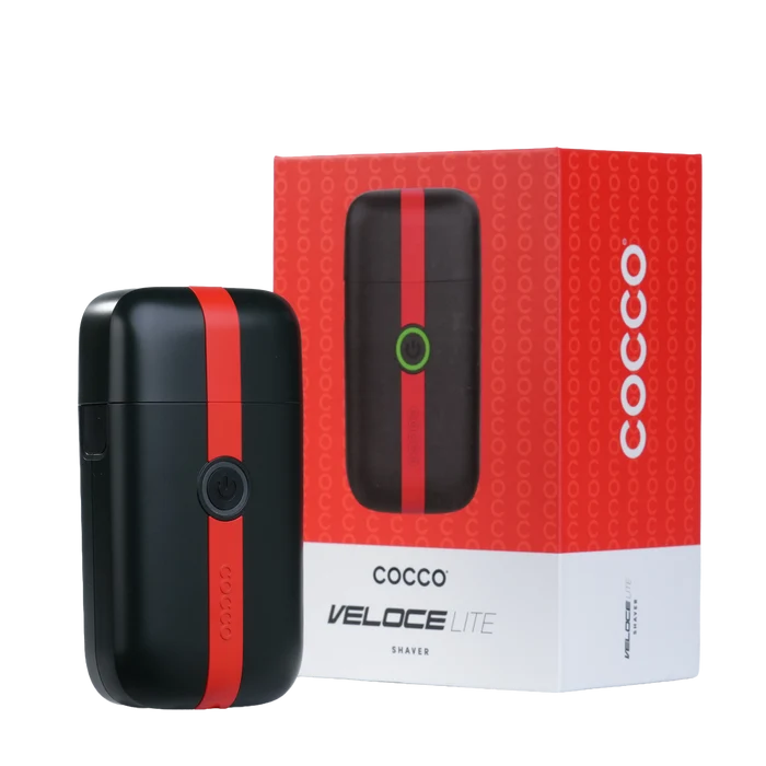 Cocco Veloce Lite Shaver - Red/Black Foil Shaver Cocco