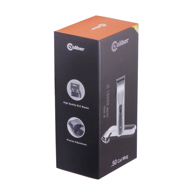 Caliber .50 Cal Mag Cordless Clipper Silver (Gen 3) Packaging