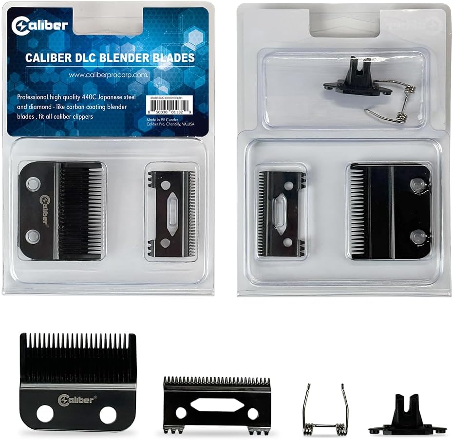 Caliber .50 Cal DLC Clipper Replacement Blender Blade Trimmer/Clipper Blades Caliber