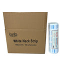 Carton of 20x Bob Neck Strips Roll White 5pk - 100 Rolls in Total Neck Rolls Bob
