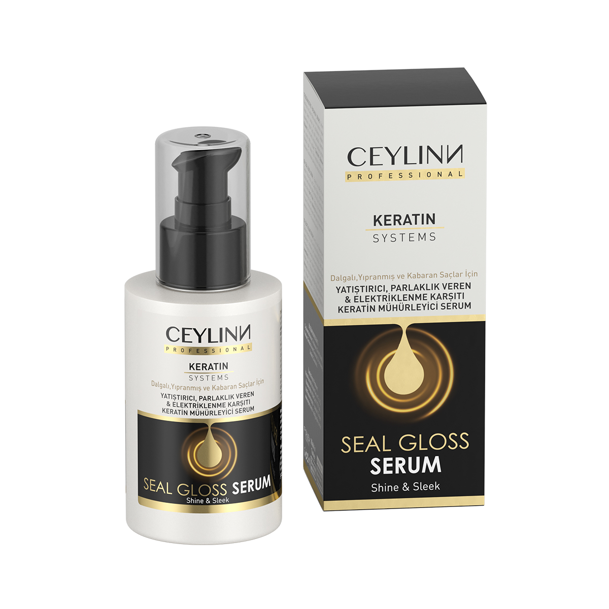Ceylinn Keratin Seal Gloss Serum 100ml Hair Oil and Serum Ceylinn