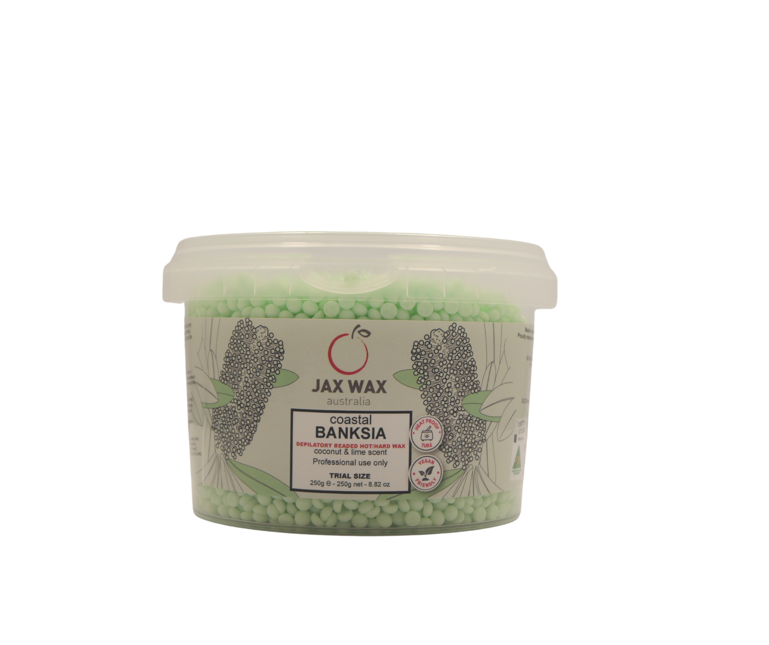 Jax Wax Coastal Banksia Hot Wax Beads 250g Waxing Jax Wax
