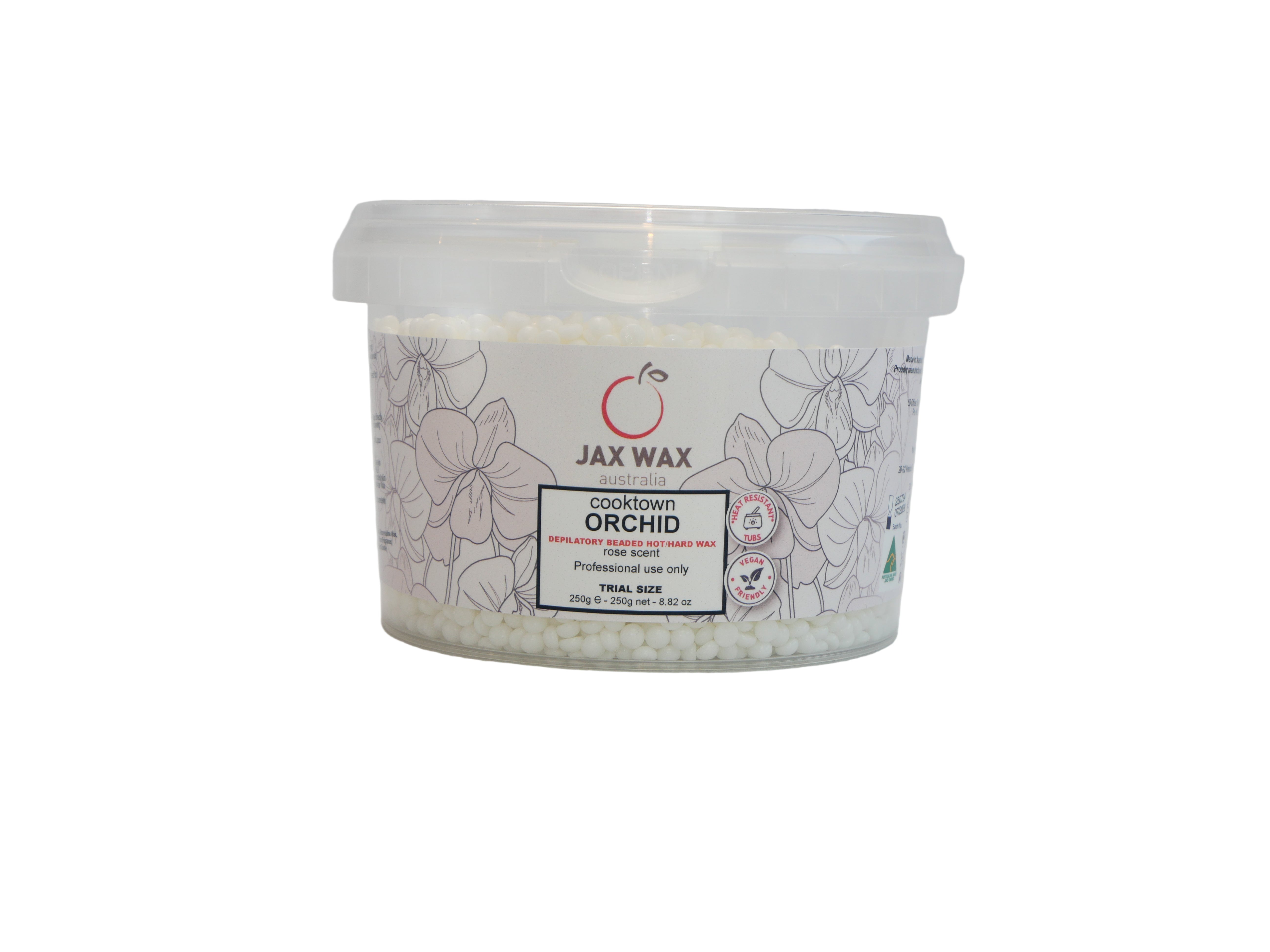 Jax Wax Cooktown Orchid Hot Wax Beads 250g Waxing Jax Wax