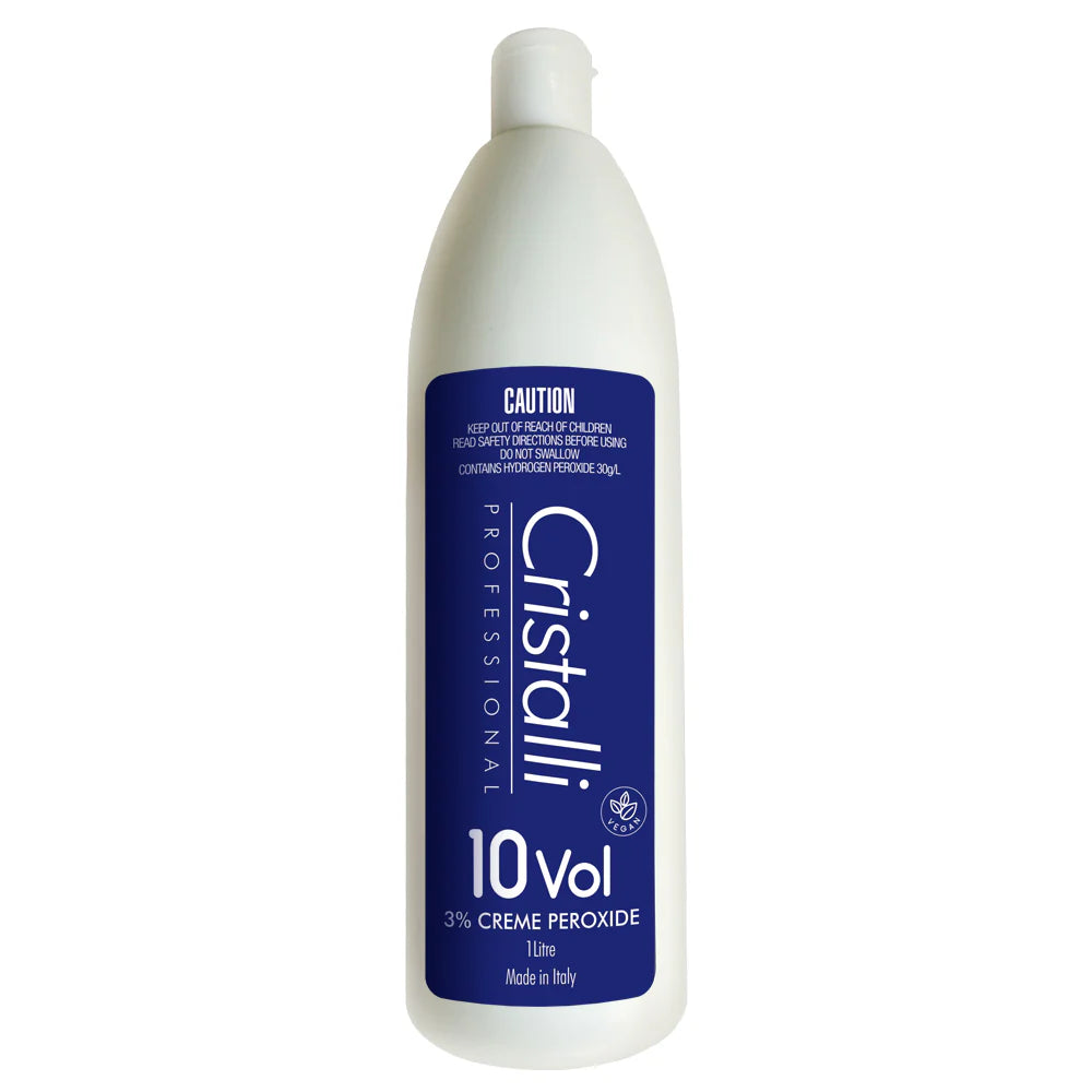 Cristalli Peroxide 10 Vol - 3% 1L Peroxides - Developers Cristalli