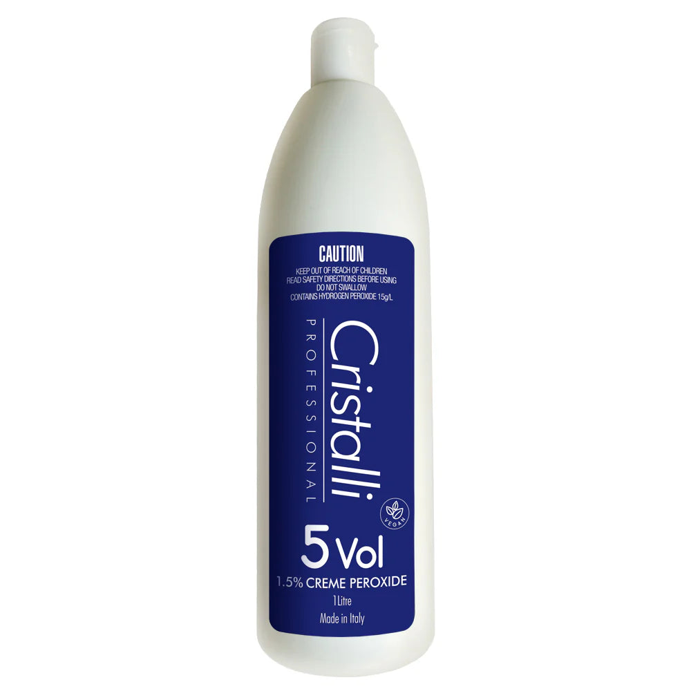 Cristalli Peroxide 5 Vol -1.5% 1L Peroxides - Developers Cristalli