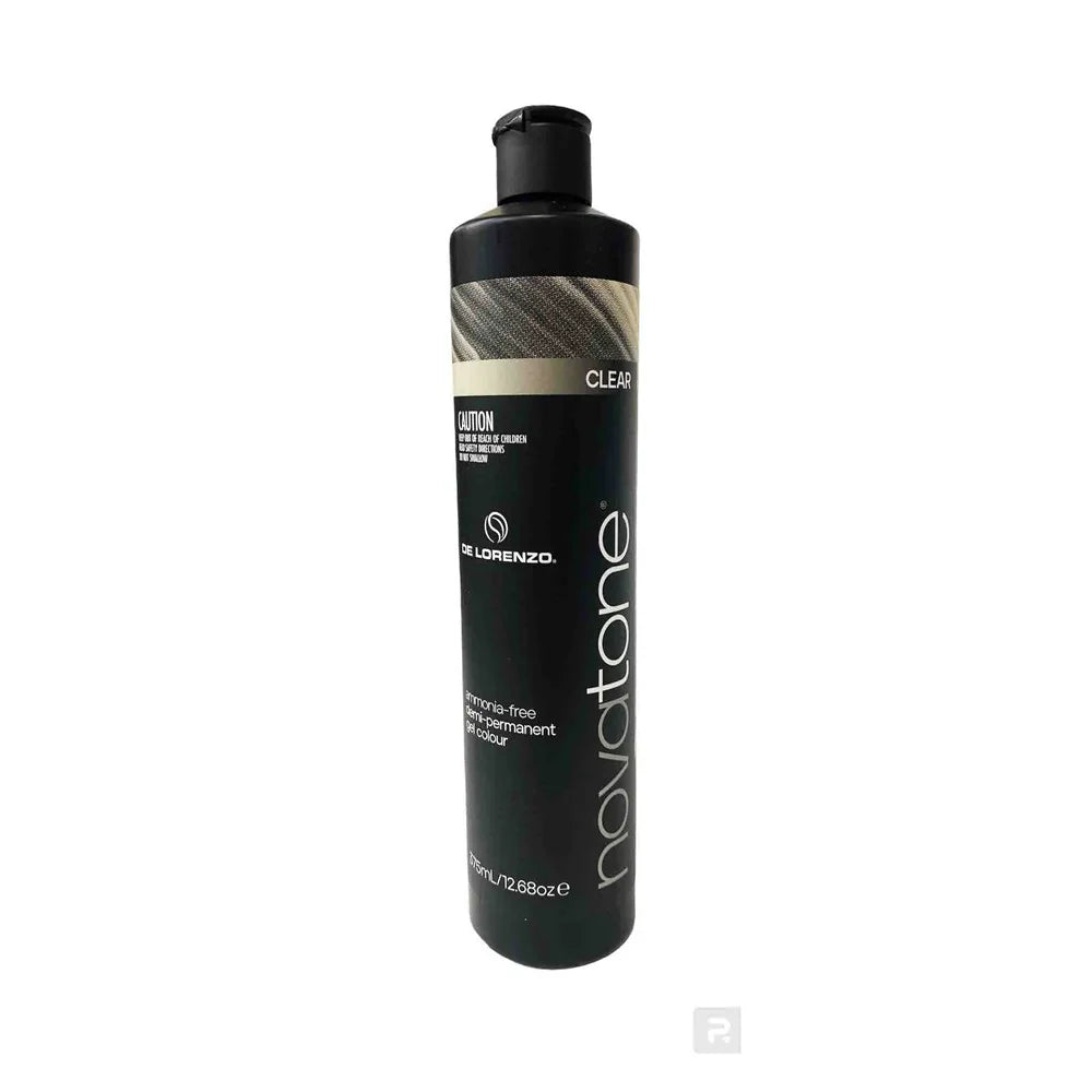 De Lorenzo Novatone 375ml - Clear Novatone Hair Colours - Permanent De Lorenzo