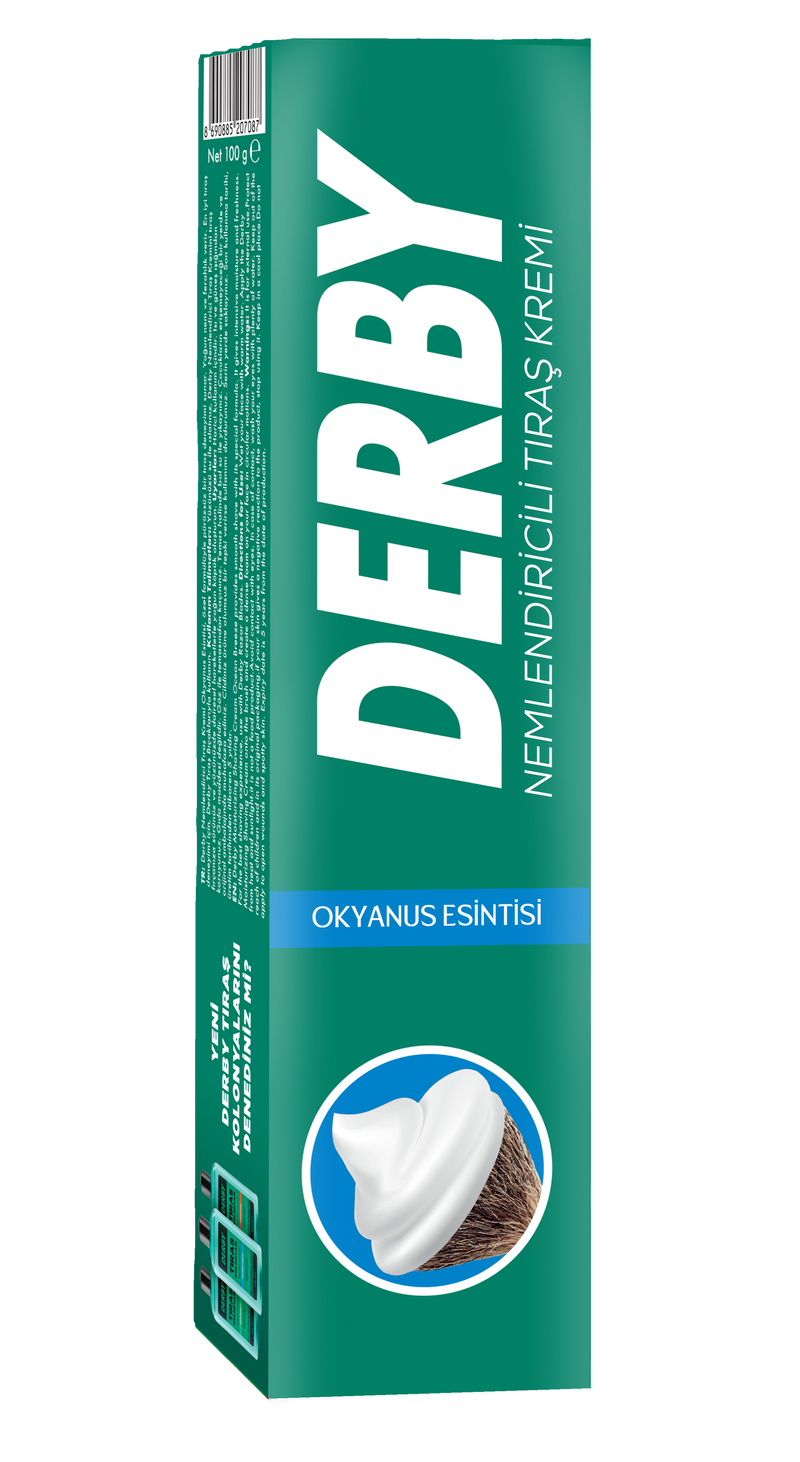 Derby Professional Turkish Shaving Cream Tube 100g - Ocean Scent