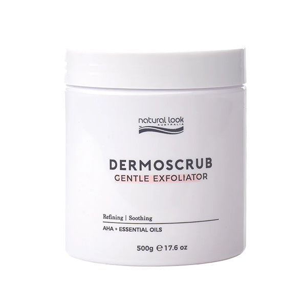 Natural Look Dermoscrub Facial Exfoliation 500ml Facial Products Natural Look