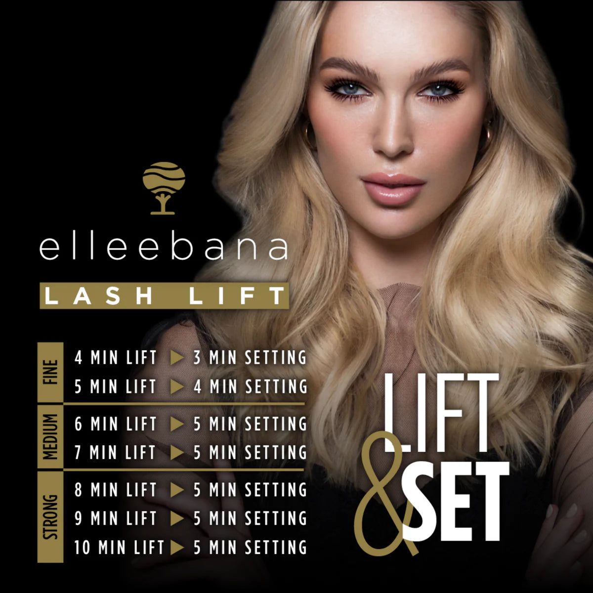 Elleebana One Shot Lash Lift Kit Large Eyelash Products Elleebana