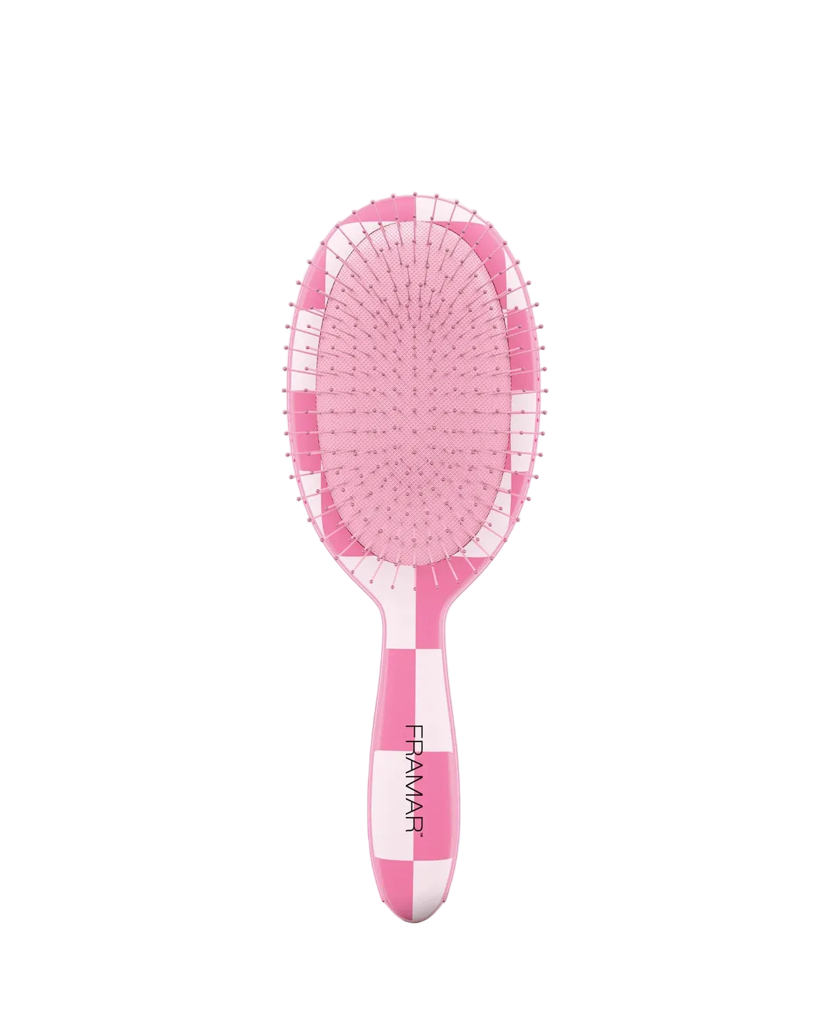 Framer Checked Out Detangle Brush - Pink
