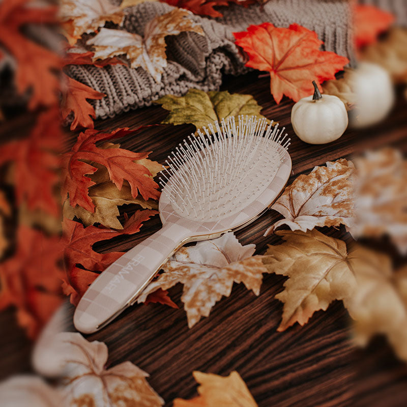 Framar Plaid Hair Day Detangle Brush Charlotte Hair Brush Framar