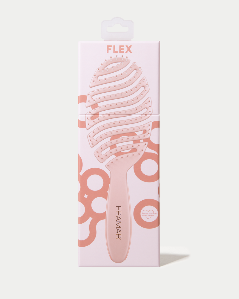 Framar Flex Brush Champagne Hair Brush Framar