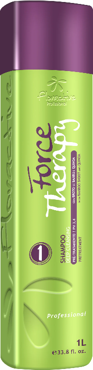 Floractive Force Therapy Keratin - Step 1 1L Shampoo/Conditioner Floractive