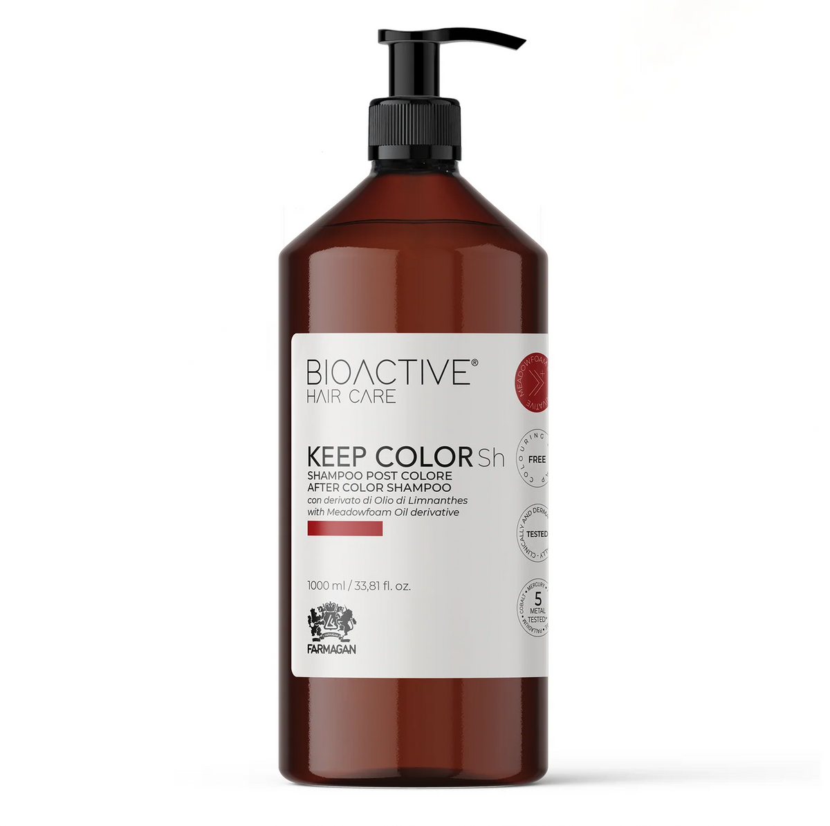 Farmagan Bioactive Hair Care Keep Color Sh Post Color Shampoo 1000ml