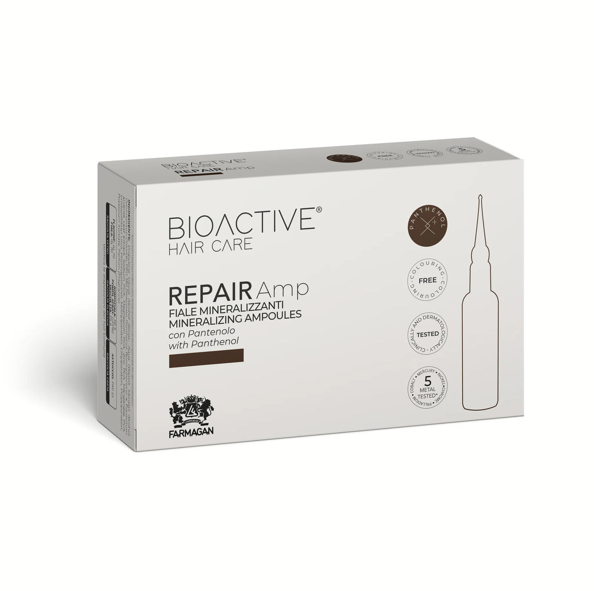 Farmagan Bioactive Hair Care Repair Amp Mineralizing Ampoules 10X10ml