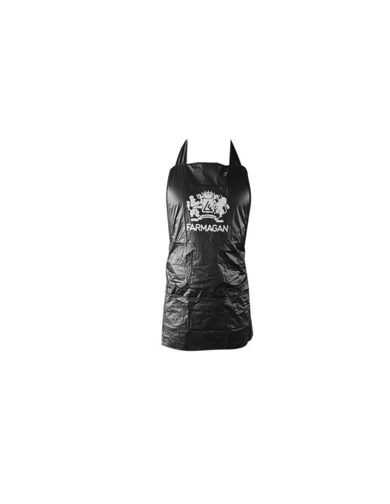Farmagan Superlative Premium Black 100% Polyester Colour Safe Salon Apron Aprons Farmagan Superlative