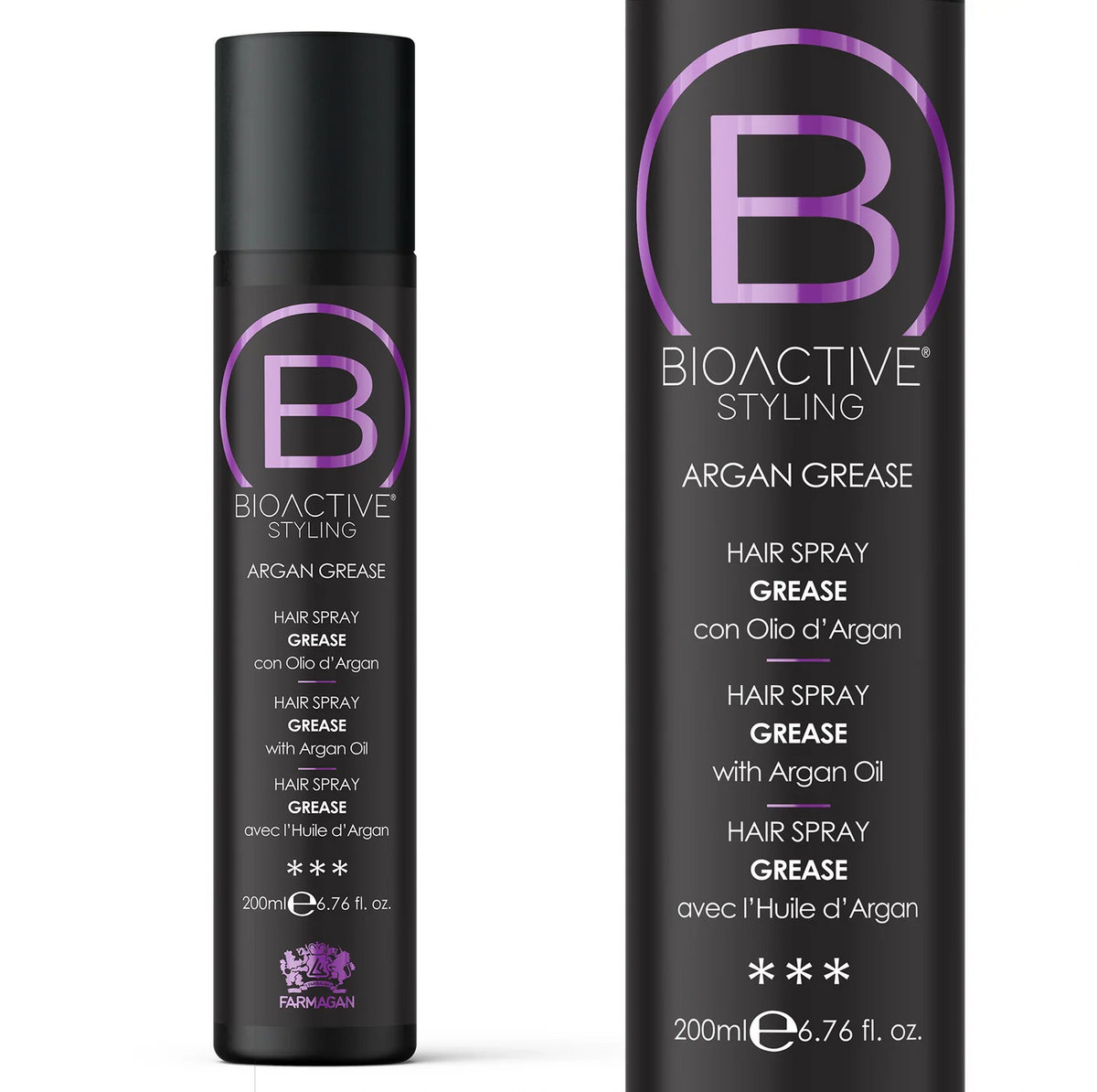 Farmagan Bioactive Styling Argan Grease Hair Spray 200ml